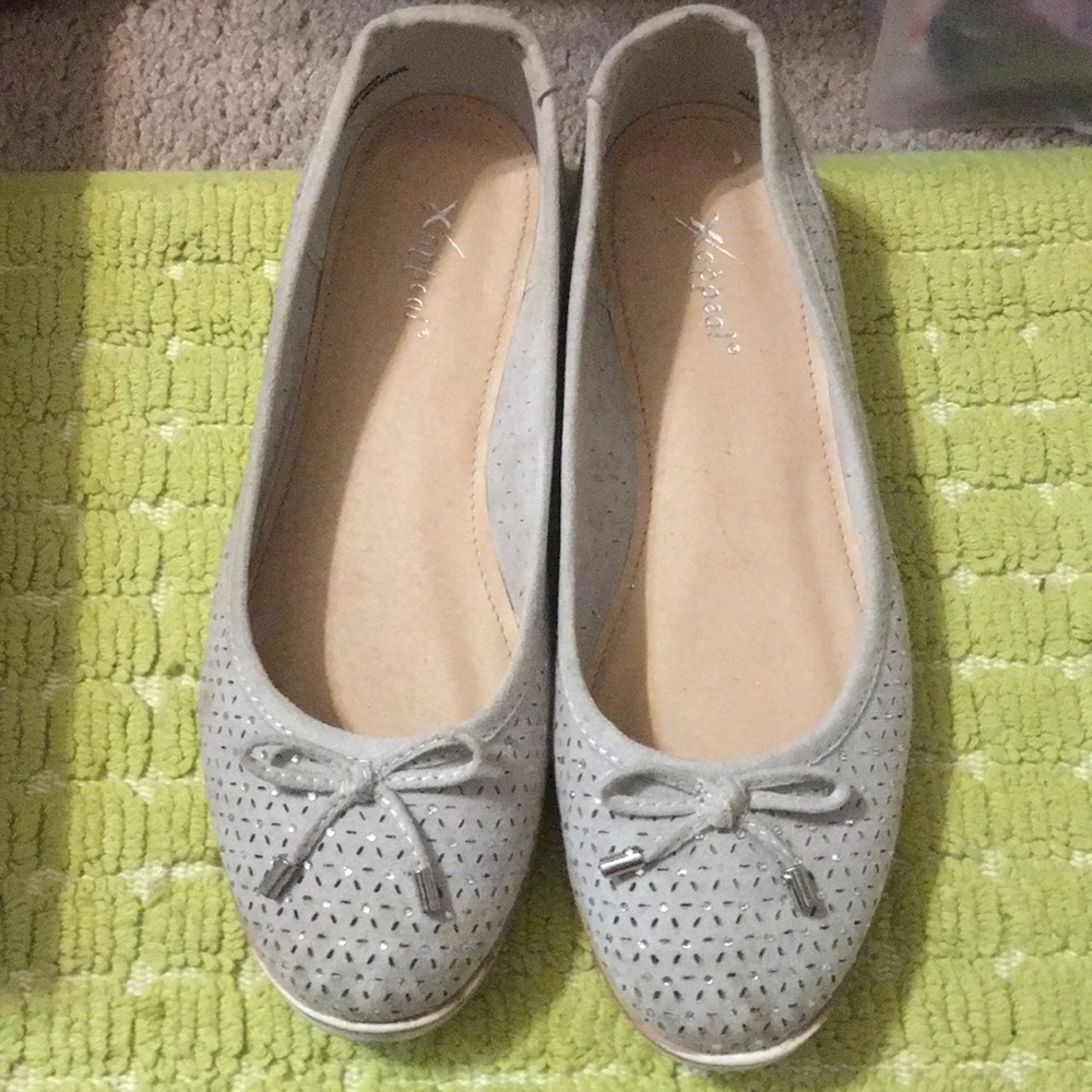 Xappeal silver flats